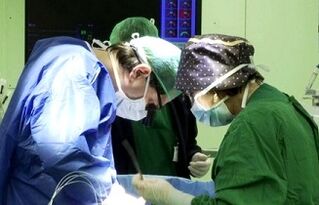 kirurško zdravljenje prostatitisa pri moških